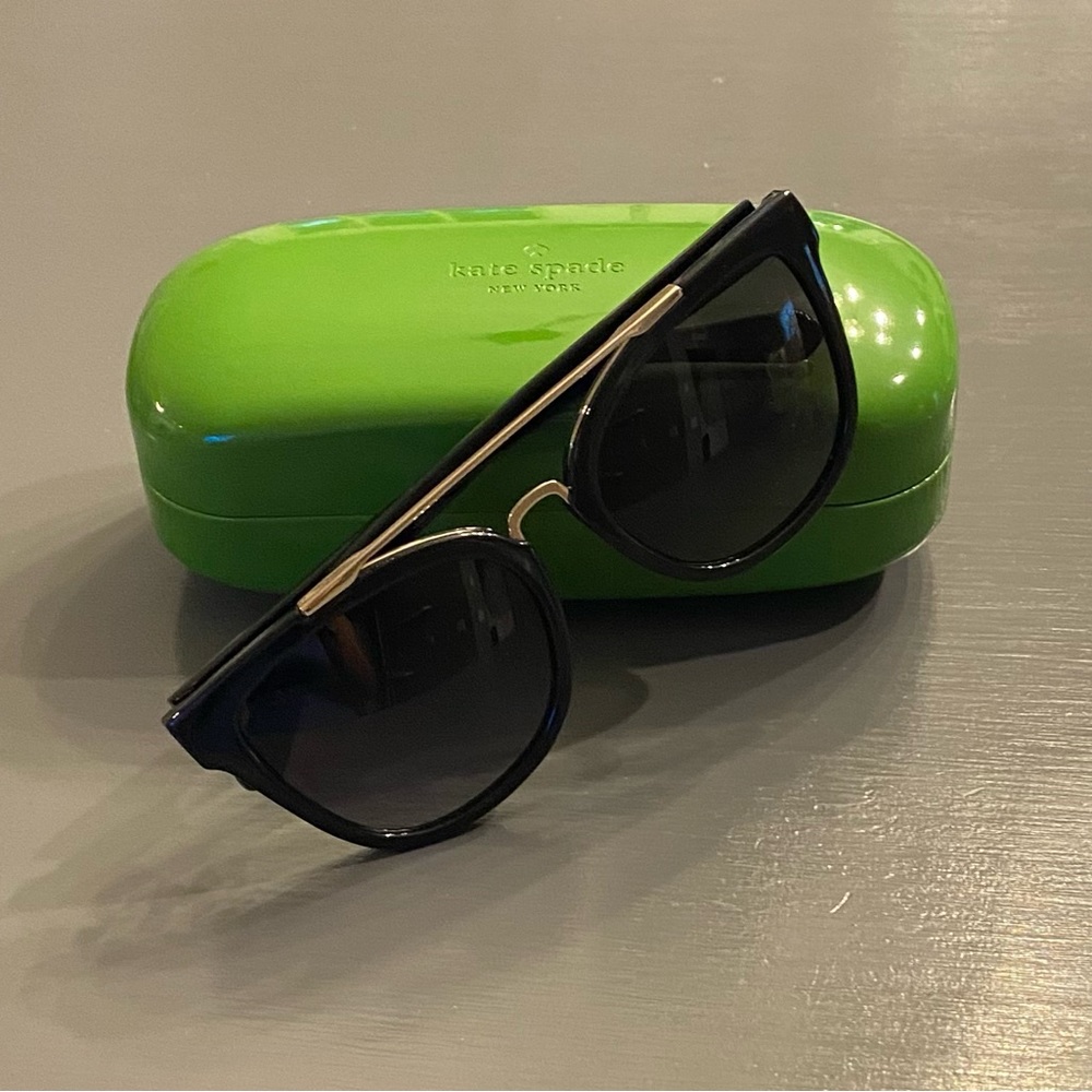 Kate Spade Alenka-Black Sunglasses